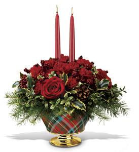Festive Tartan Bouquet
